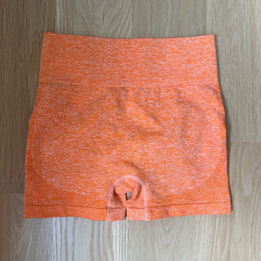 Orange Women's Workout Shorts